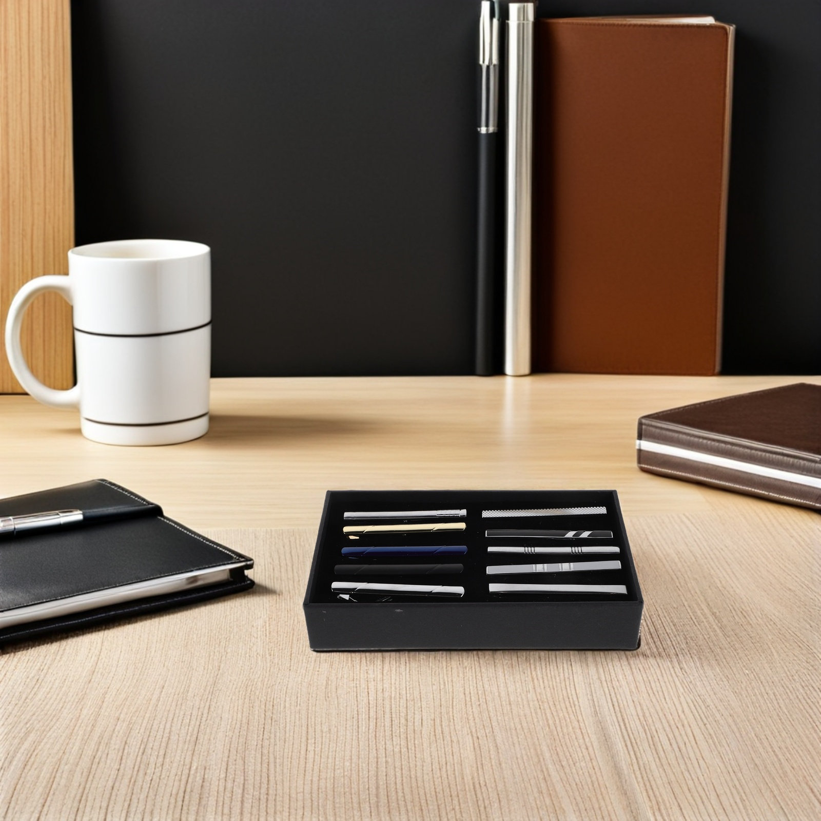 10er-Set Krawattenklammern, kl – Tie Bar Set Gift Bewertung und Preis