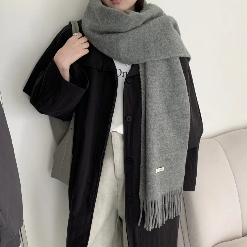 Koreanische Version, schicker, – Muffler Men Wool Bewertung und Preis