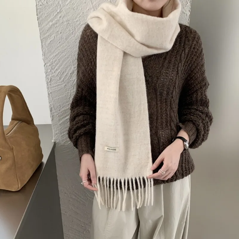 Koreanische Version, schicker, – Muffler Men Wool Bewertung und Preis