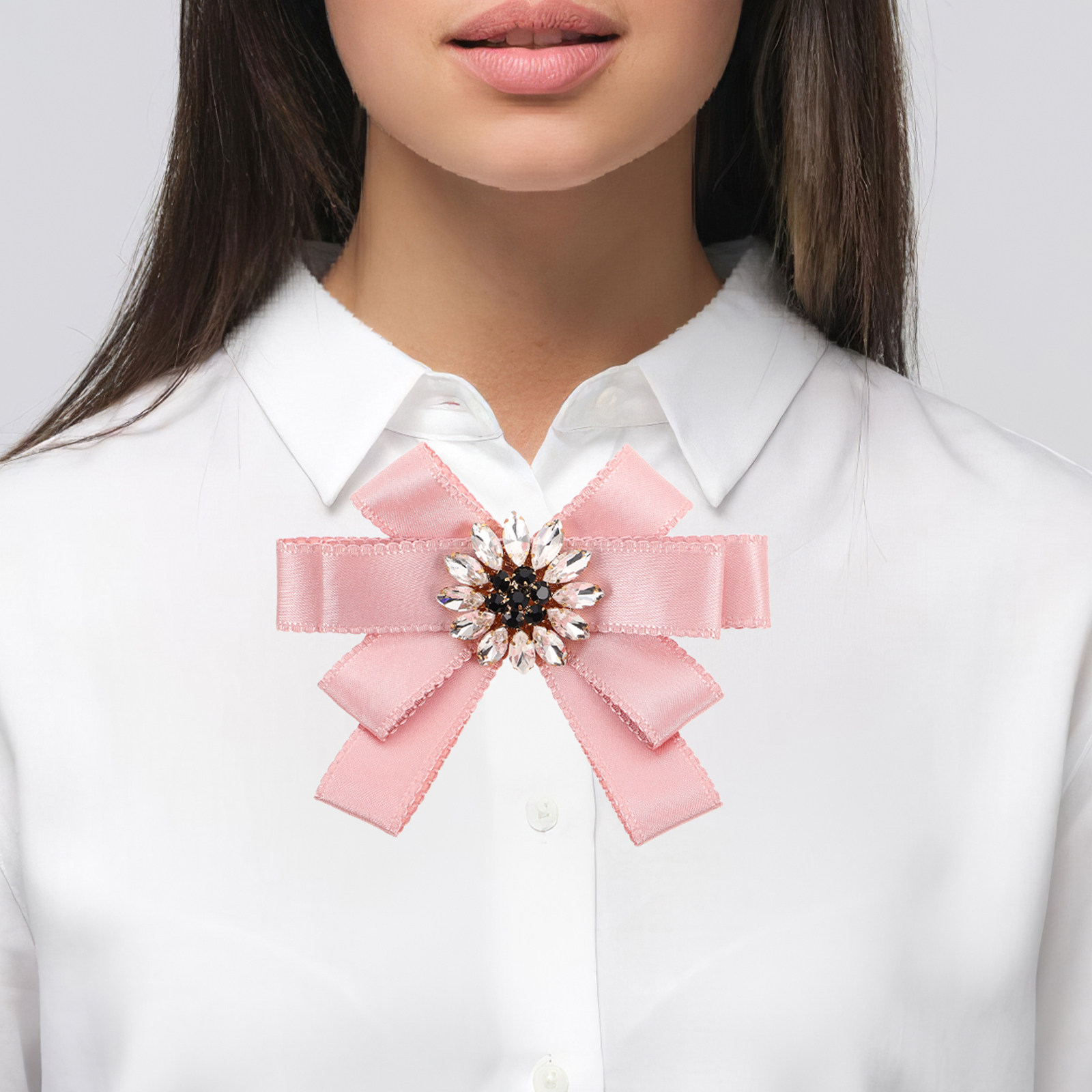Strass-Schleifenbrosche, vorge – Bow Tie Pre Tied Bewertung und Preis